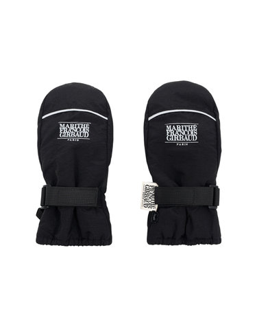 마리떼 키즈 ENFANT CLASSIC LOGO PADDED GLOVE black