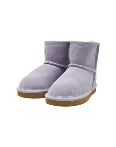 마리떼 키즈 ENFANT CLASSIC LOGO SUEDE BOOTS lavender