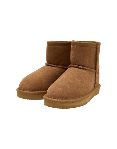 마리떼 키즈 ENFANT CLASSIC LOGO SUEDE BOOTS brown