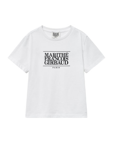 마리떼 키즈 KIDS CLASSIC LOGO TEE white