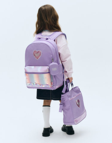 [3종 세트] 마리떼 키즈 KIDS SPANGLE BACKPACK light purple