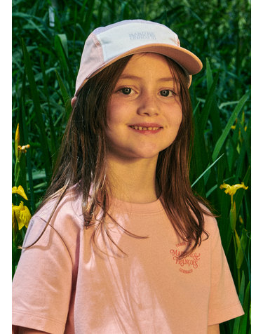 마리떼 키즈 MFG X FILA KIDS CLASSIC LOGO CAP pink
