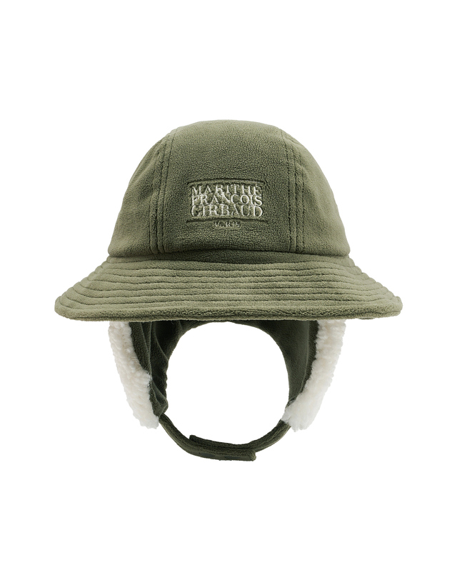 마리떼 키즈 마리떼 키즈 ENFANT FLEECE BUCKET HAT khaki 착용컷