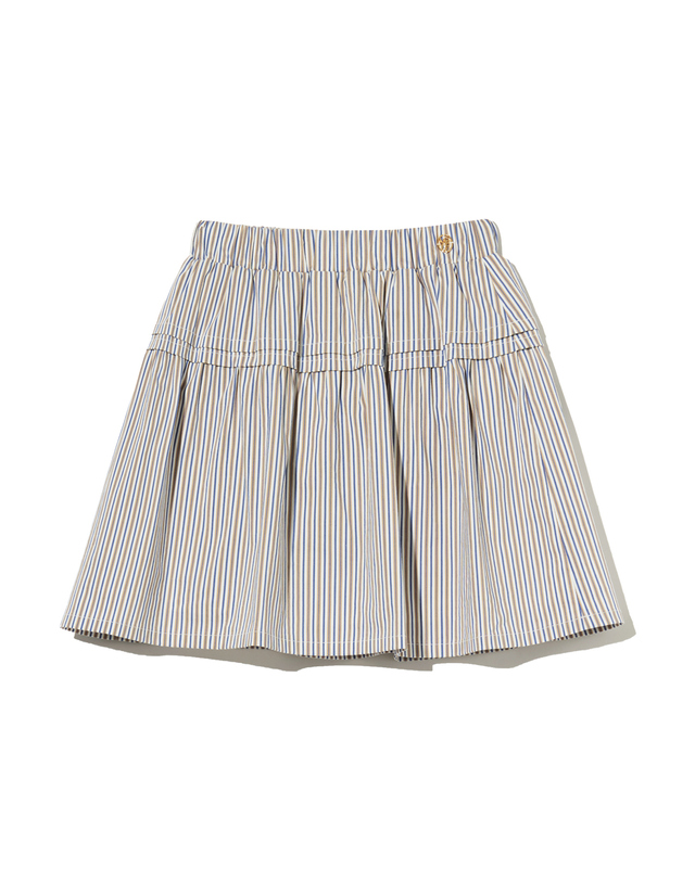 마리떼 키즈 마리떼 키즈 KIDS W COTTON SKIRT beige 착용컷