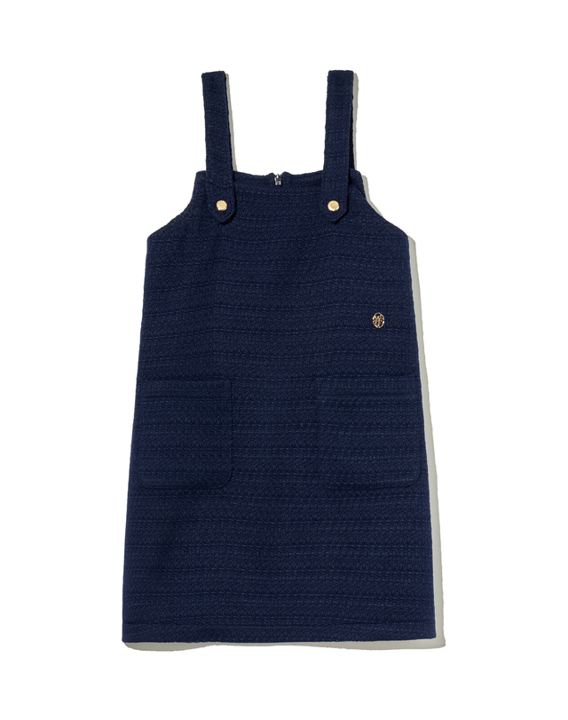 마리떼 키즈 마리떼 키즈 KIDS W SLEEVELESS ONEPIECE navy 착용컷