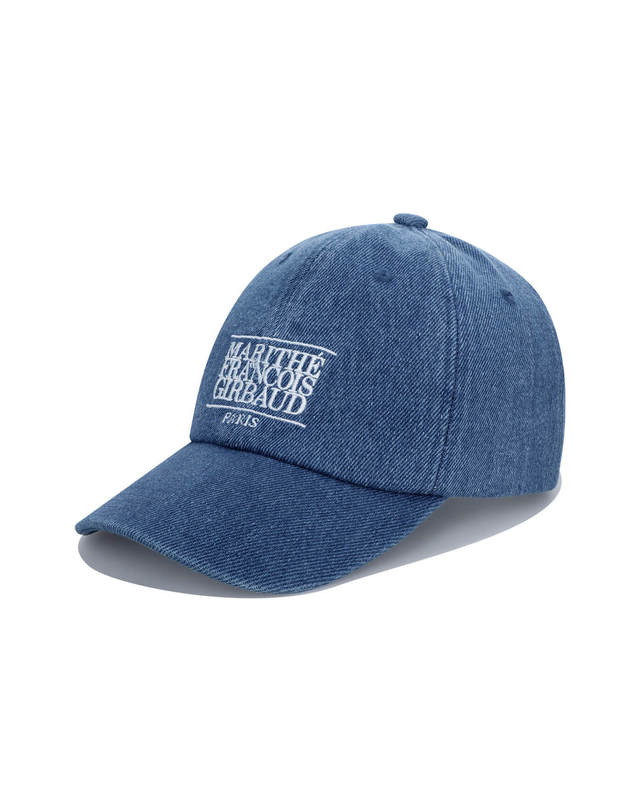 마리떼 키즈 마리떼 키즈 KIDS CLASSIC LOGO DENIM BALL CAP blue 착용컷
