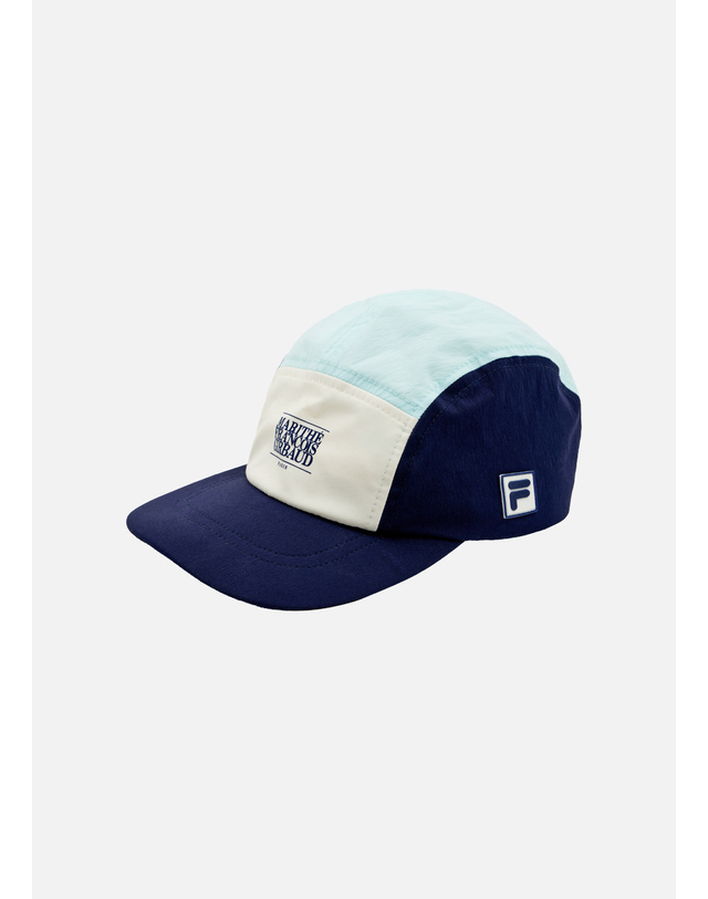 마리떼 키즈 마리떼 키즈 MFG X FILA KIDS CLASSIC LOGO CAP navy 착용컷