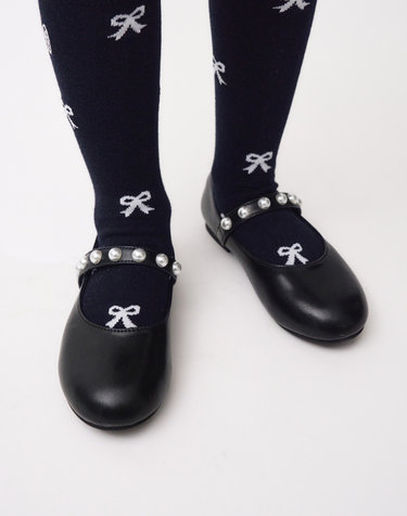 마리떼 키즈 KIDS W LEATHER MARY JANE black