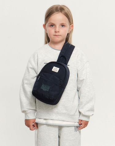 마리떼 키즈 KIDS 2WAY SLING BAG navy