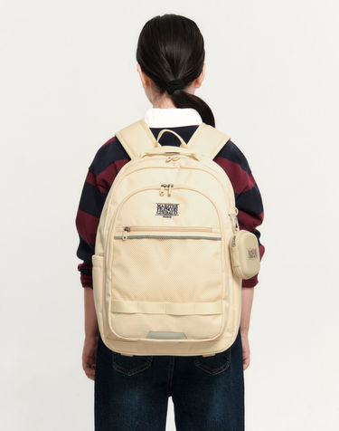 마리떼 키즈 KIDS TWO POCKET BACKPACK beige