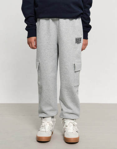 마리떼 키즈 KIDS CLASSIC LOGO CARGO SWEAT JOGGER PANTS heather gray