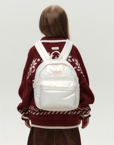 마리떼 키즈 KIDS PADDED BACKPACK ivory