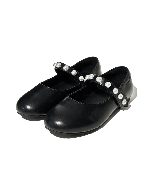 마리떼 키즈 마리떼 키즈 KIDS W LEATHER MARY JANE black 착용컷