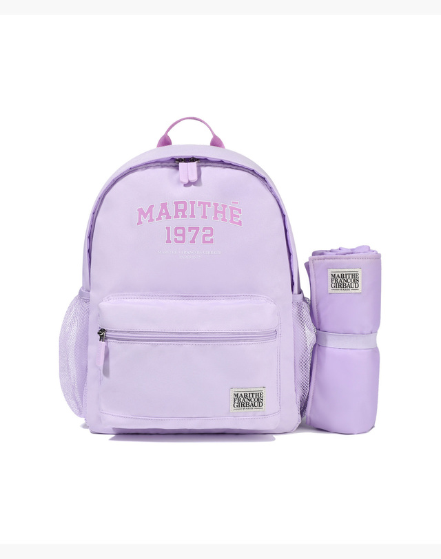 마리떼 키즈 마리떼 키즈 KIDS PICNIC BACKPACK light purple 착용컷
