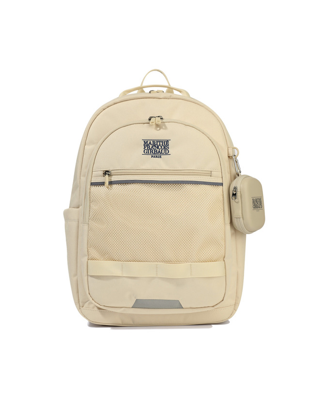 마리떼 키즈 마리떼 키즈 KIDS TWO POCKET BACKPACK beige 착용컷