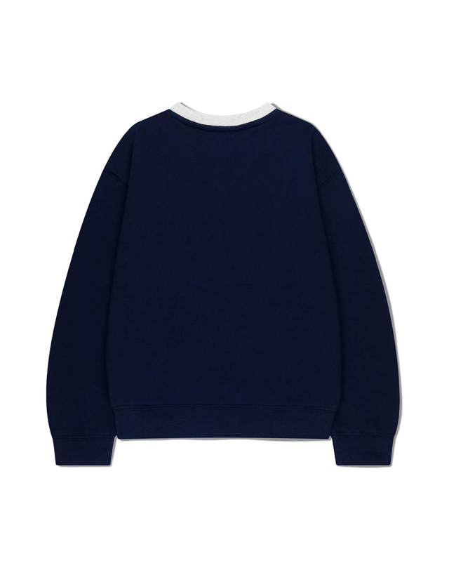 마리떼 키즈 마리떼 키즈 KIDS BOLD LOGO SWEATSHIRT navy 착용컷