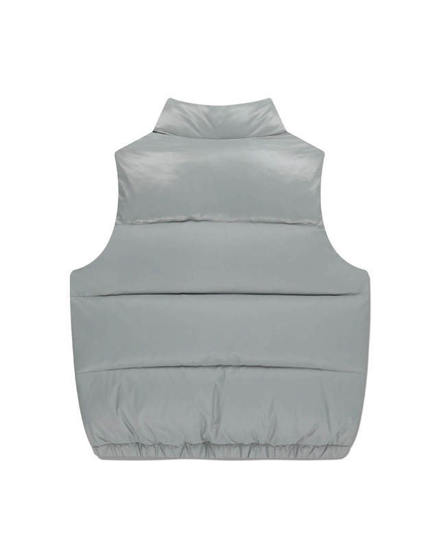 마리떼 키즈 마리떼 키즈 KIDS BASIC DOWN VEST gray 착용컷