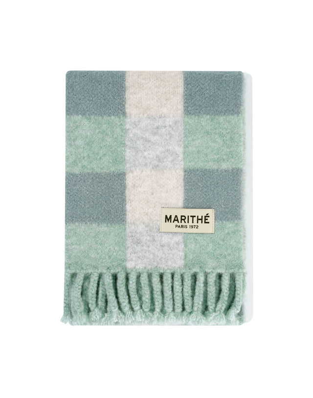 마리떼 키즈 마리떼 키즈 KIDS FUZZY BULKY KNIT MUFFLER mint 착용컷