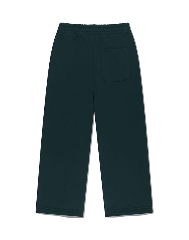 마리떼 키즈 [기모] 마리떼 키즈 KIDS CLASSIC LOGO STRAIGHT SWEAT PANTS (BRUSHED) dark green 착용컷