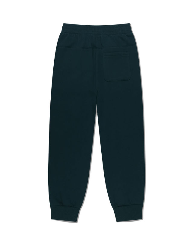 마리떼 키즈 [기모] 마리떼 키즈 KIDS DOODLE CLASSIC LOGO SWEAT PANTS (BRUSHED) dark green 착용컷