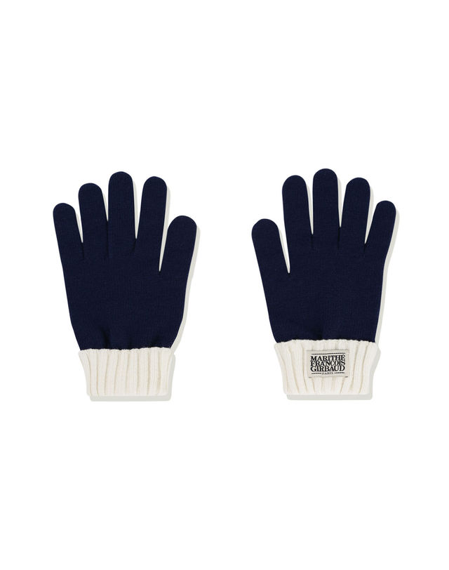마리떼 키즈 [선물포장] 마리떼 키즈 KIDS HOLIDAY SWEATER & GLOVE GIFT SET khaki 착용컷