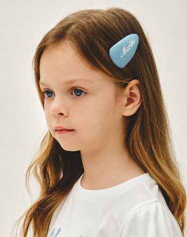 마리떼 키즈 KIDS W TRIANGLE HAIR PIN 2PACK light blue