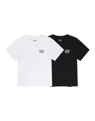 마리떼 키즈 KIDS DOODLE CLASSIC LOGO AEROCOOL TEE 2PACK mix