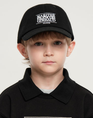 마리떼 키즈 KIDS SMALL CLASSIC LOGO CAP black