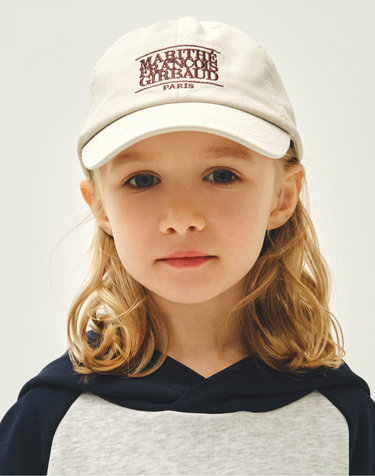 마리떼 키즈 KIDS SMALL CLASSIC LOGO CAP light beige