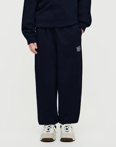 마리떼 키즈 KIDS CLASSIC LOGO SWEAT PANTS navy