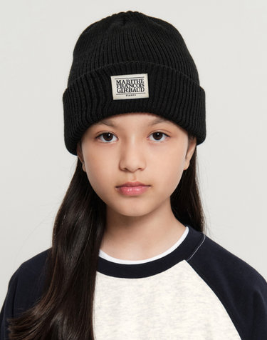 마리떼 키즈 KIDS MICRO CLASSIC LOGO BEANIE black