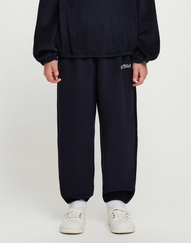 마리떼 키즈 KIDS VELOUR TRACK PANTS navy