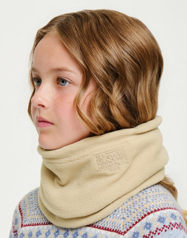 마리떼 키즈 KIDS CLASSIC LOGO NECK WARMER beige