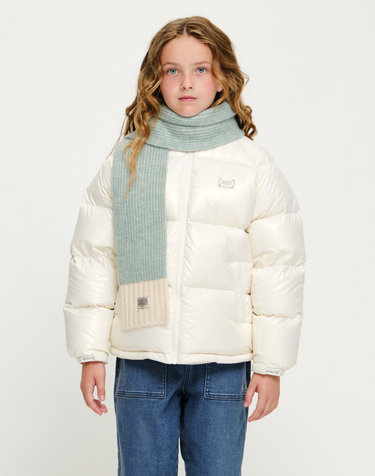 마리떼 키즈 KIDS CLASSIC LOGO KNIT MUFFLER mint