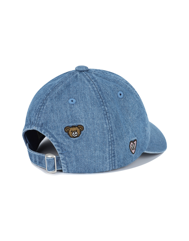 마리떼 키즈 마리떼 키즈 KIDS SMALL CLASSIC LOGO EMBROIDERY BALL CAP blue 착용컷