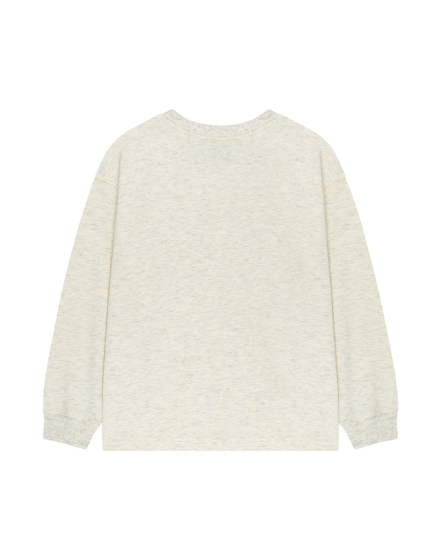 마리떼 키즈 마리떼 키즈 KIDS BEAR GRAPHIC LONG SLEEVE oatmeal 착용컷