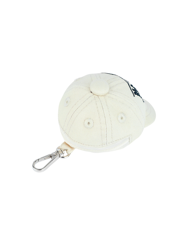 마리떼 키즈 마리떼 키즈 KIDS CAP POUCH KEYRING beige 착용컷