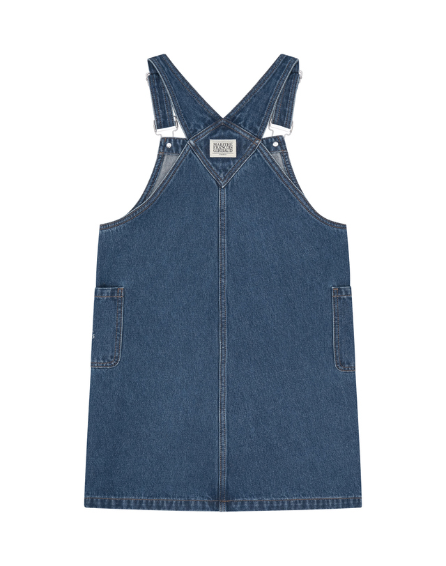마리떼 키즈 마리떼 키즈 KIDS W OVERALL DENIM SKIRT blue 착용컷