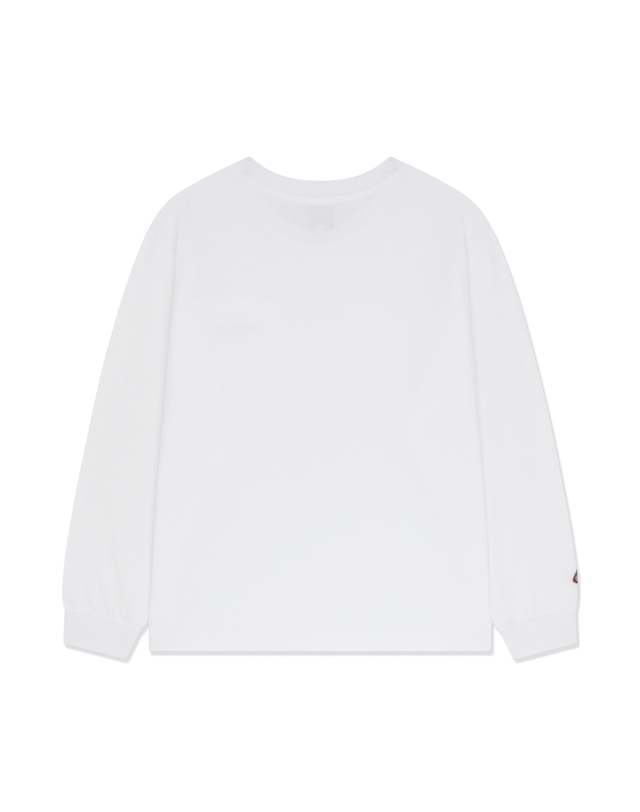 마리떼 키즈 마리떼 키즈 KIDS POCKET LONG SLEEVE TEE white 착용컷