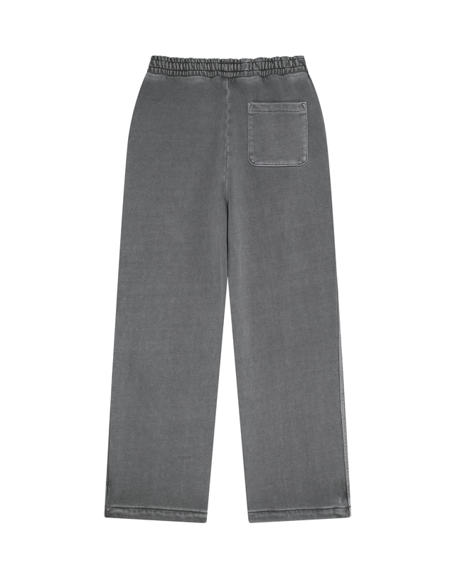 마리떼 키즈 마리떼 키즈 KIDS CLASSIC LOGO APPLIQUE DYEING PANTS charcoal 착용컷