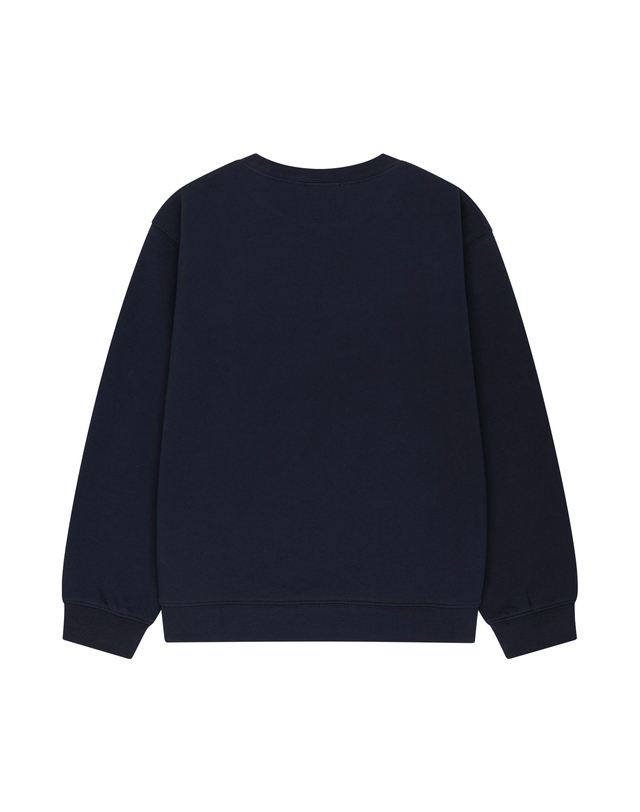 마리떼 키즈 마리떼 키즈 KIDS CLASSIC LOGO SWEATSHIRT navy 착용컷