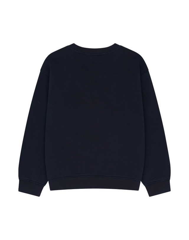마리떼 키즈 마리떼 키즈 KIDS CLASSIC LOGO GRAPHIC REGEN SWEATSHIRT navy 착용컷