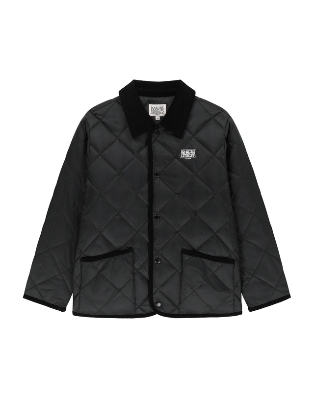 마리떼 키즈 마리떼 키즈 KIDS CLASSIC LOGO QUILTED PADDED JACKET black 착용컷