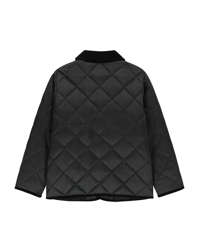 마리떼 키즈 마리떼 키즈 KIDS CLASSIC LOGO QUILTED PADDED JACKET black 착용컷