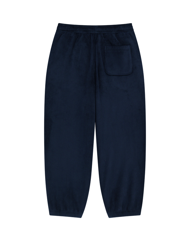 마리떼 키즈 마리떼 키즈 KIDS VELOUR TRACK PANTS navy 착용컷