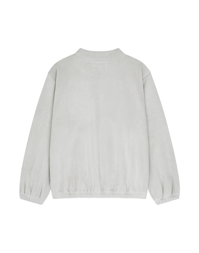 마리떼 키즈 마리떼 키즈 KIDS VELOUR SWEATSHIRT light gray 착용컷