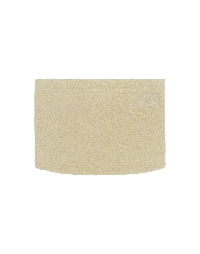 마리떼 키즈 마리떼 키즈 KIDS CLASSIC LOGO NECK WARMER beige 착용컷