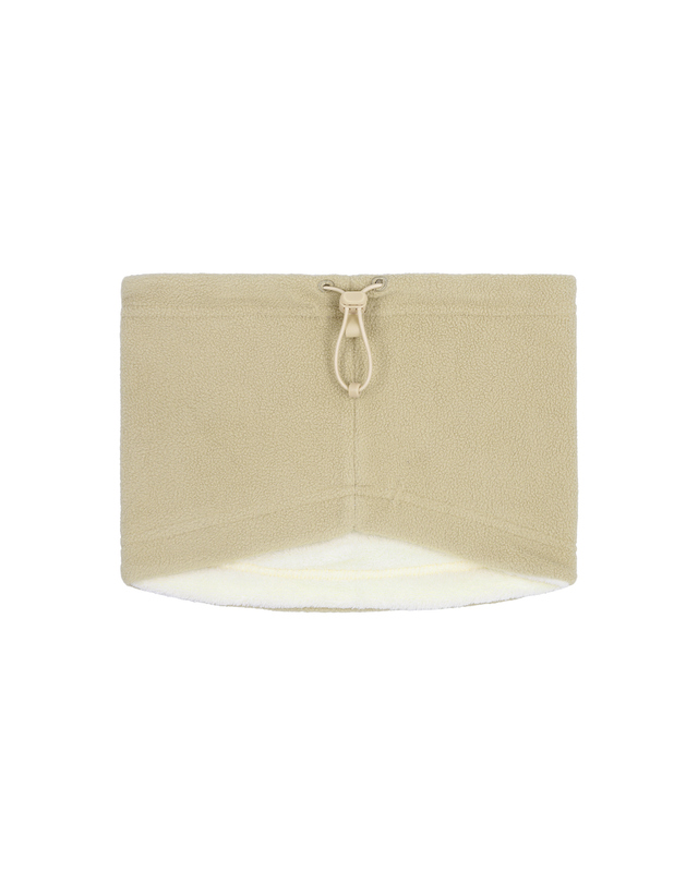 마리떼 키즈 마리떼 키즈 KIDS CLASSIC LOGO NECK WARMER beige 착용컷