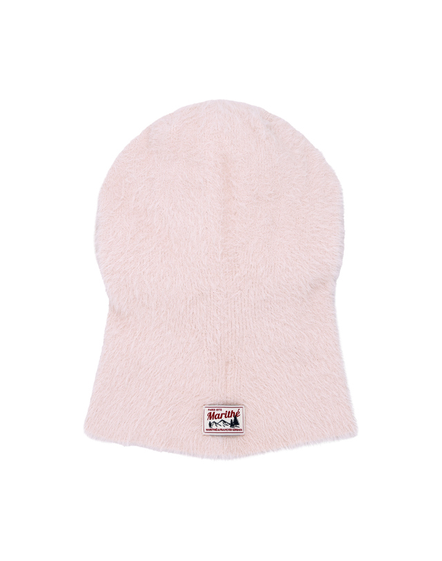 마리떼 키즈 마리떼 키즈 KIDS KNIT BALACLAVA pink 착용컷