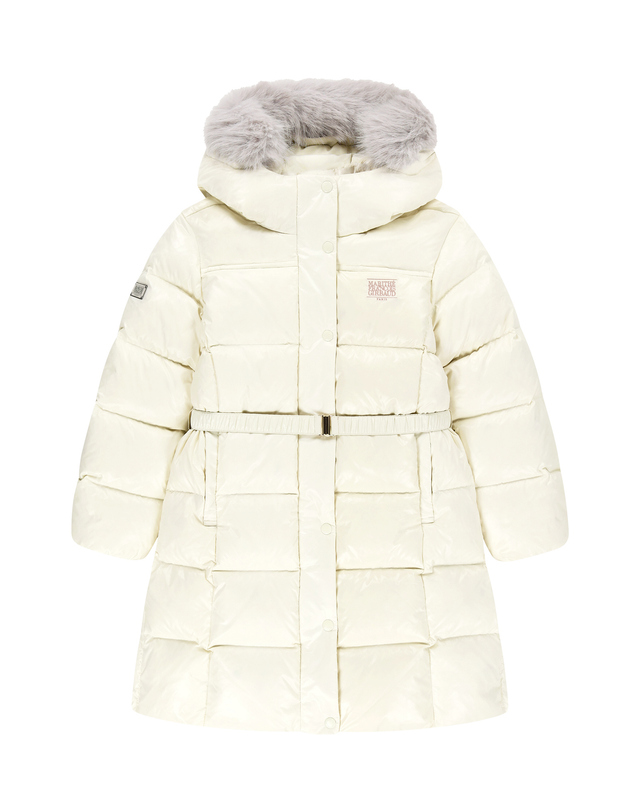마리떼 키즈 마리떼 키즈 KIDS W LONG DOWN JACKET ivory 착용컷